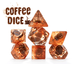 INCLUSION DICE - COFFEE DICE